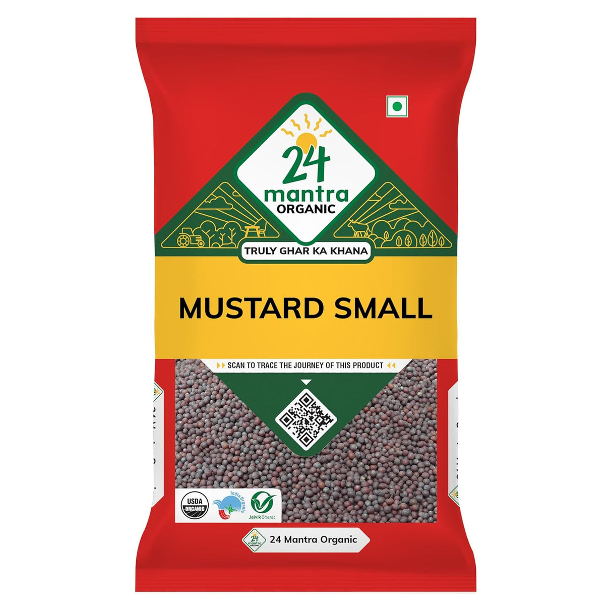 24 Mantra Organic Mustard Small 100g