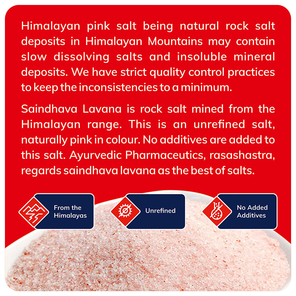 24 Mantra Rock Salt Powder 1kg