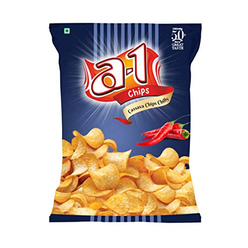 A-1 Cassava Chips Spicy 160g
