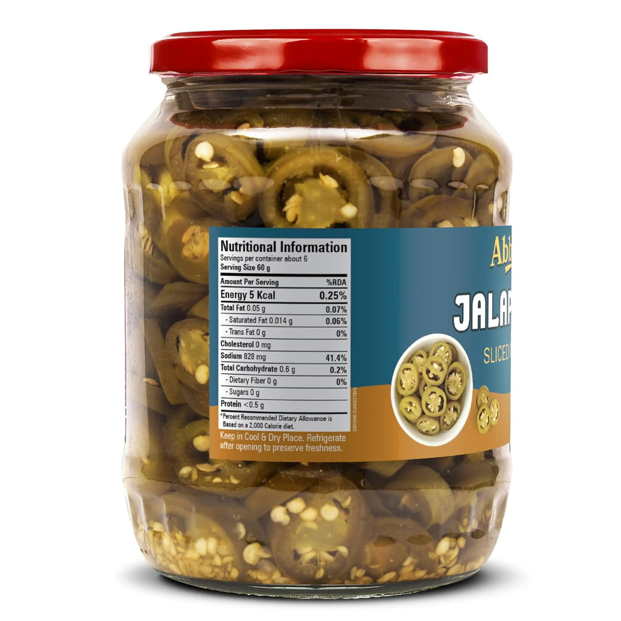 Abbies Jalapenos Sliced In Brine 670g