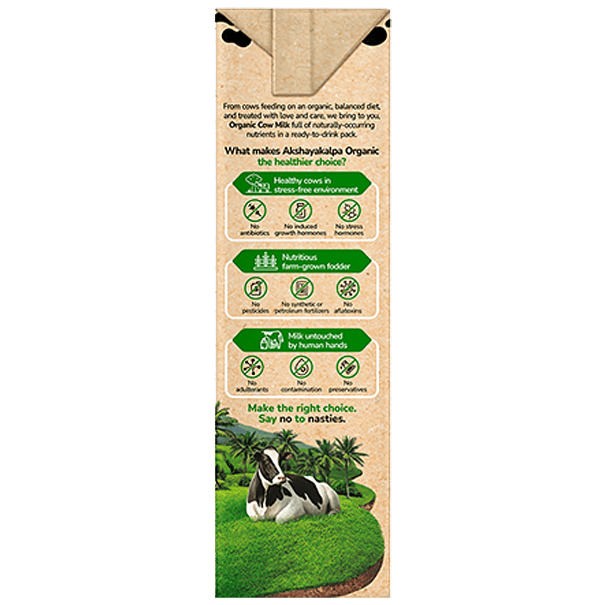 Akshayakalpa Organic Cow Milk 200ML