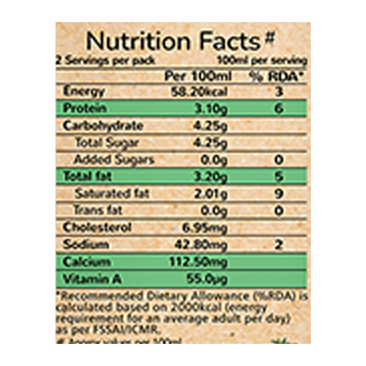 Akshayakalpa Organic Cow Milk 200ML