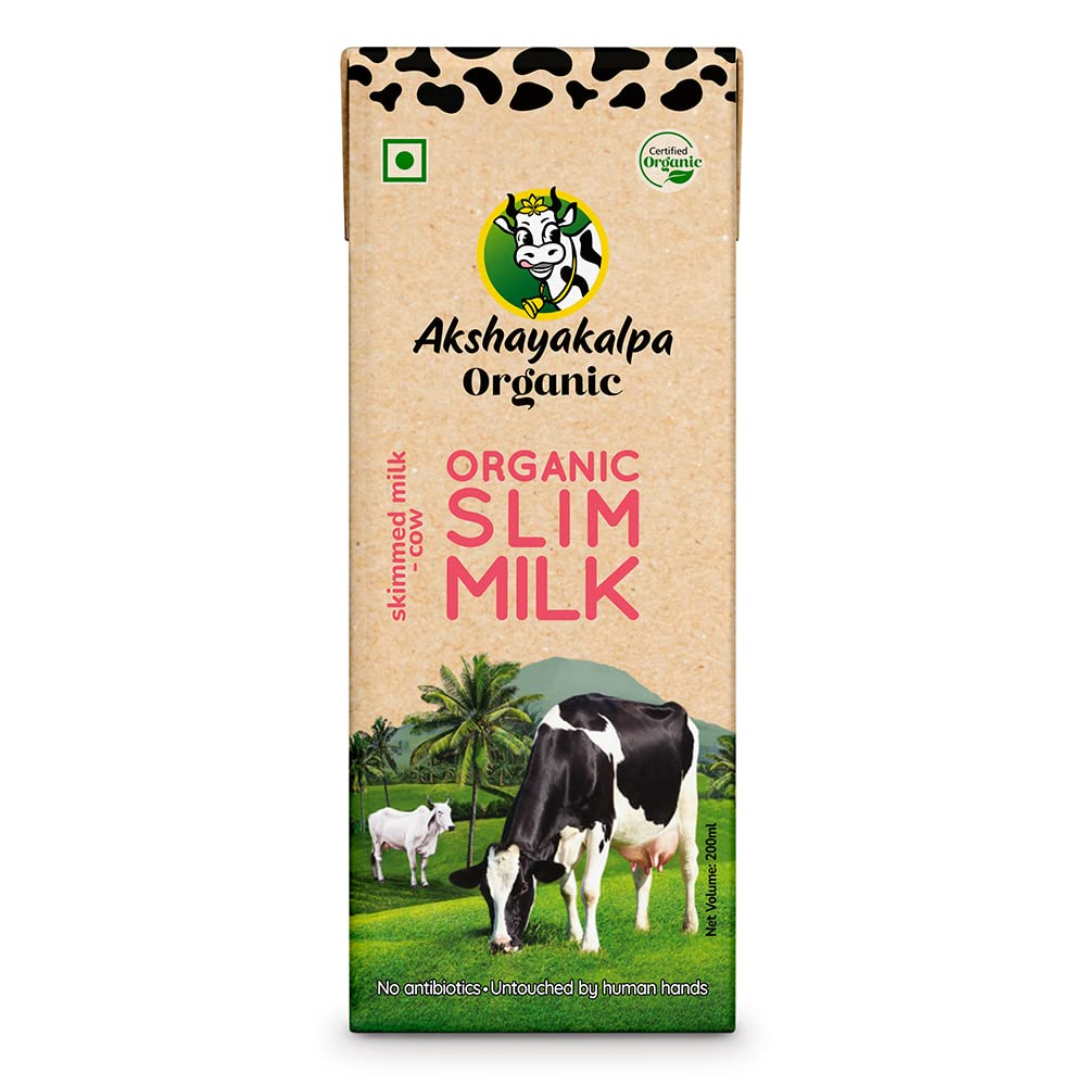 Akshayakalpa Organic Slim Milk 200ML