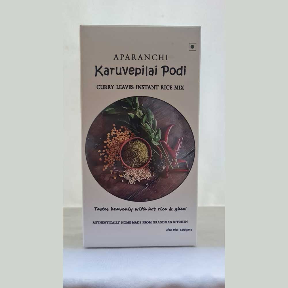 Aparanchi Karuvepilai Podi 100g