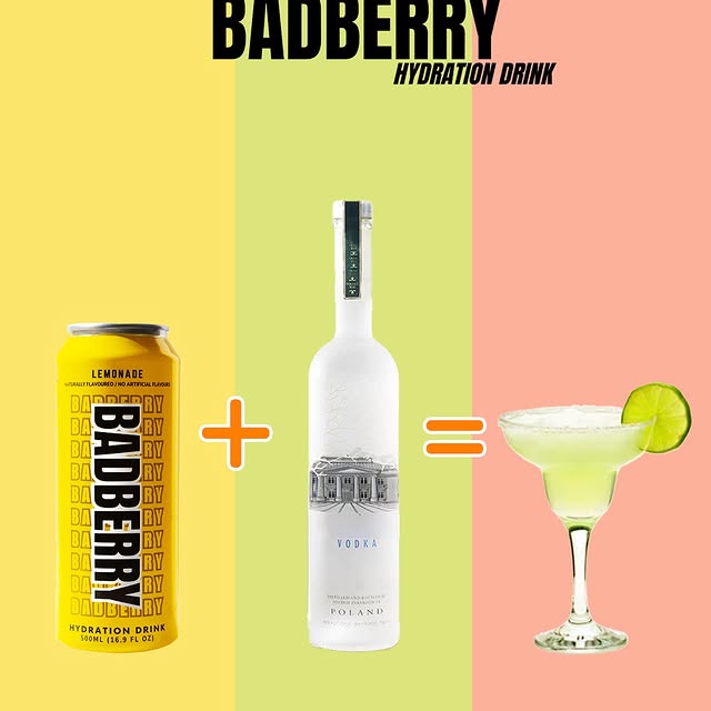 BadBerry Lemonade Drink 500ml