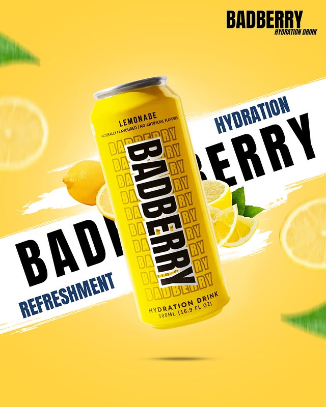 BadBerry Lemonade Drink 500ml