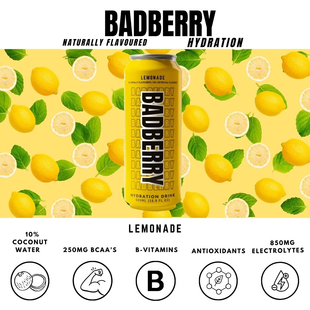 BadBerry Lemonade Drink 500ml
