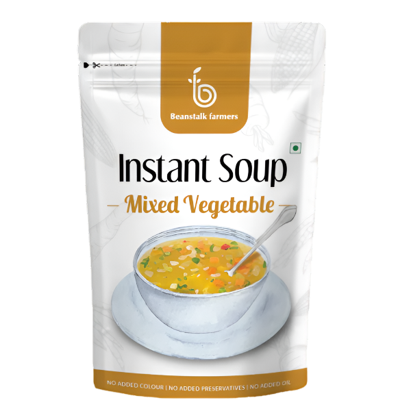 Beanstalk Farmers Mixed Vegetable Instant Soup 50g