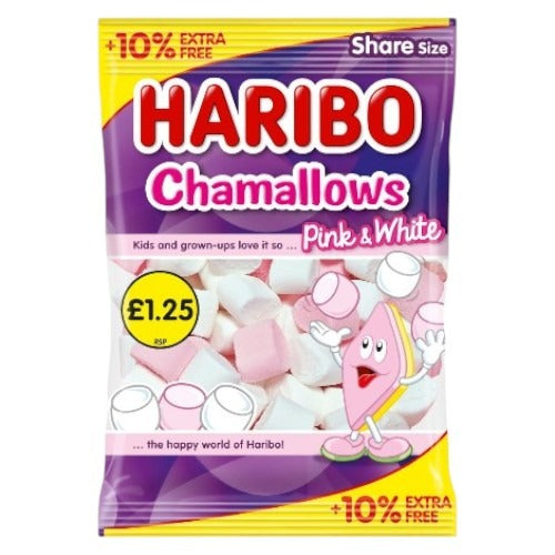 Haribo Chamallows Pink&White 140G