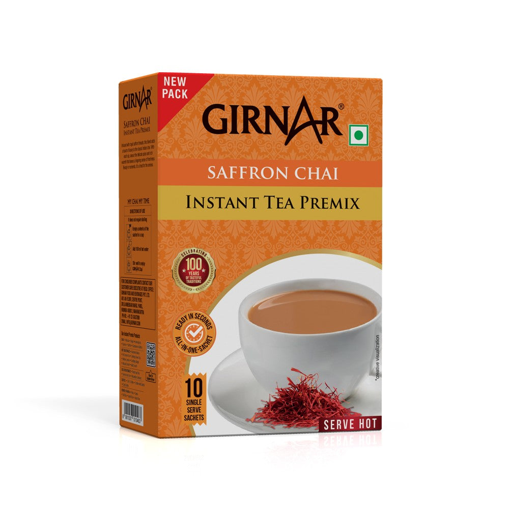 Girnar Saffron Tea 10Sachets 140g