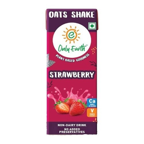 Only Earth Oats Shake Strawberry 200ml