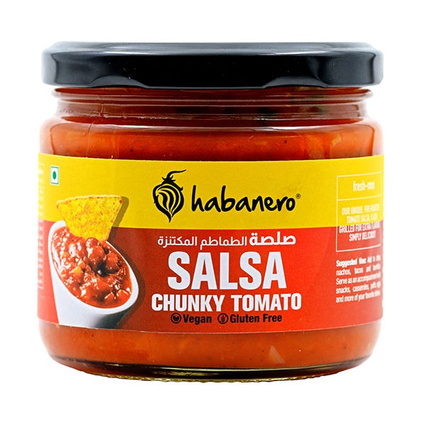 Habanero Salsa Chunky & Tomato 270g