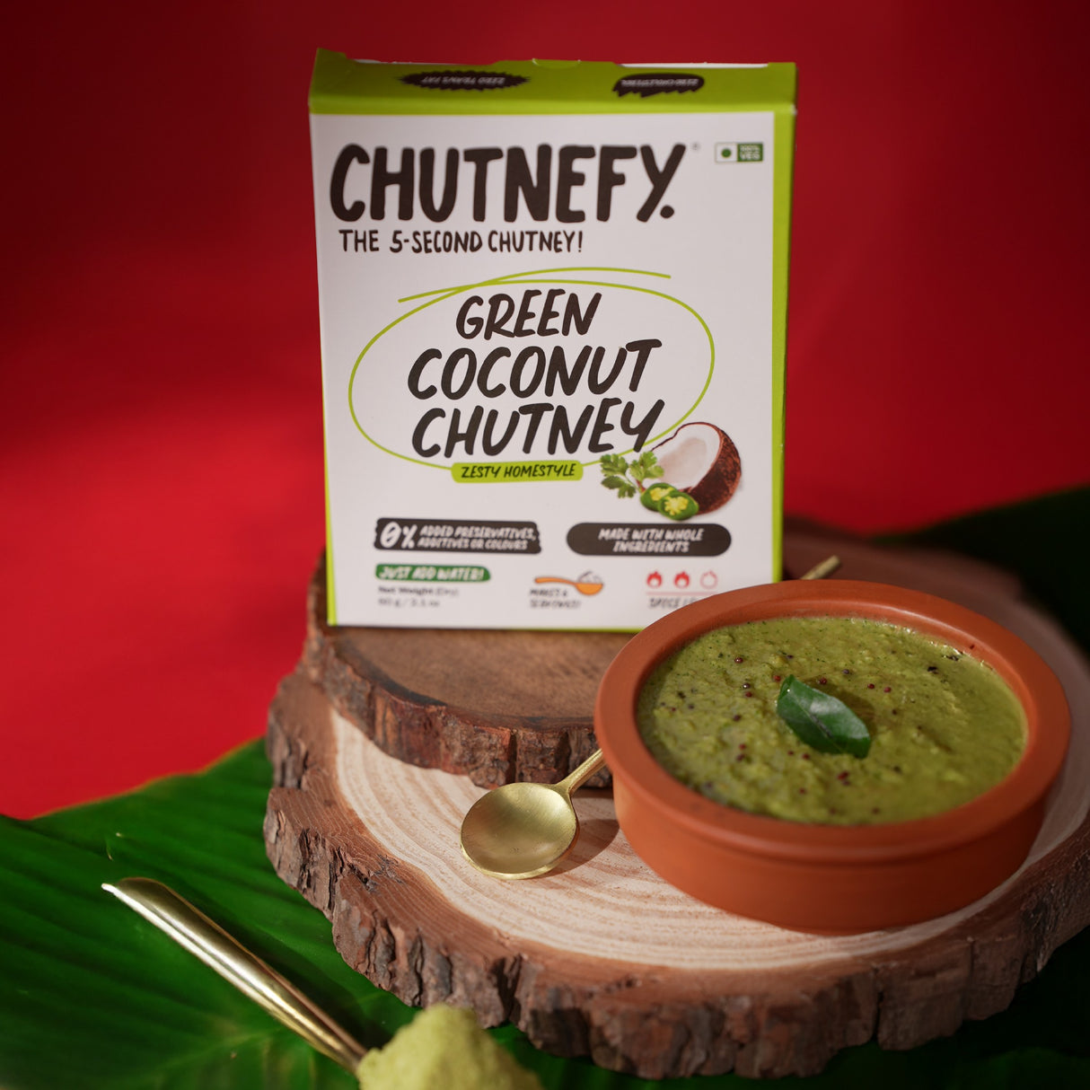 Chutnefy Green Coconut Chutney 60g