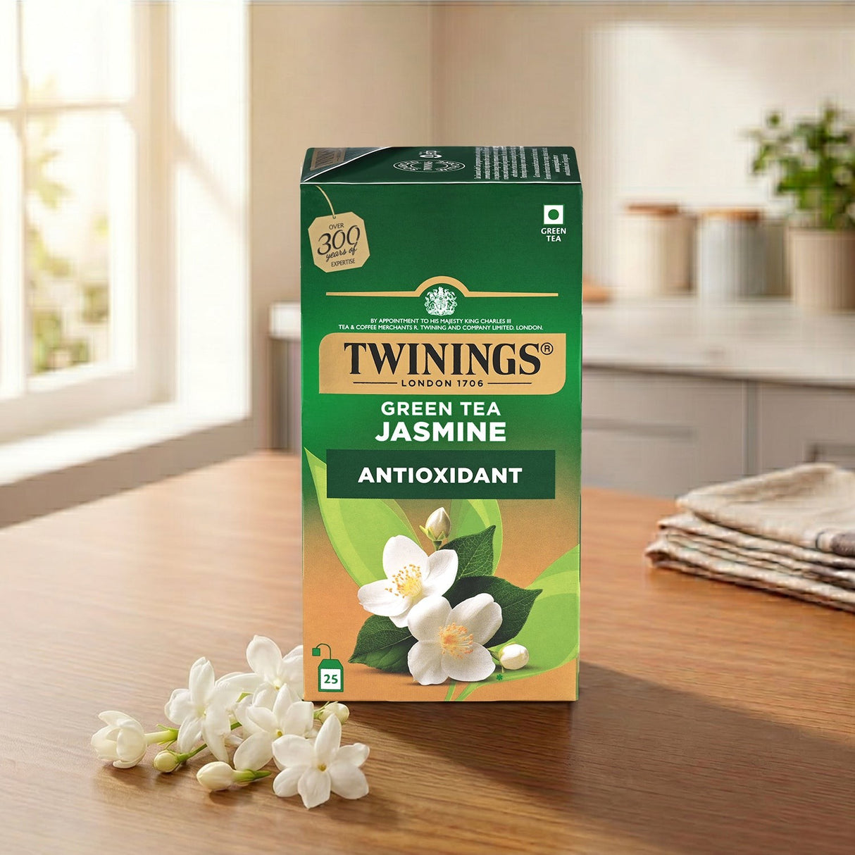 Twinings Green Tea Jasmine Antioxidant 25 Tea Bags