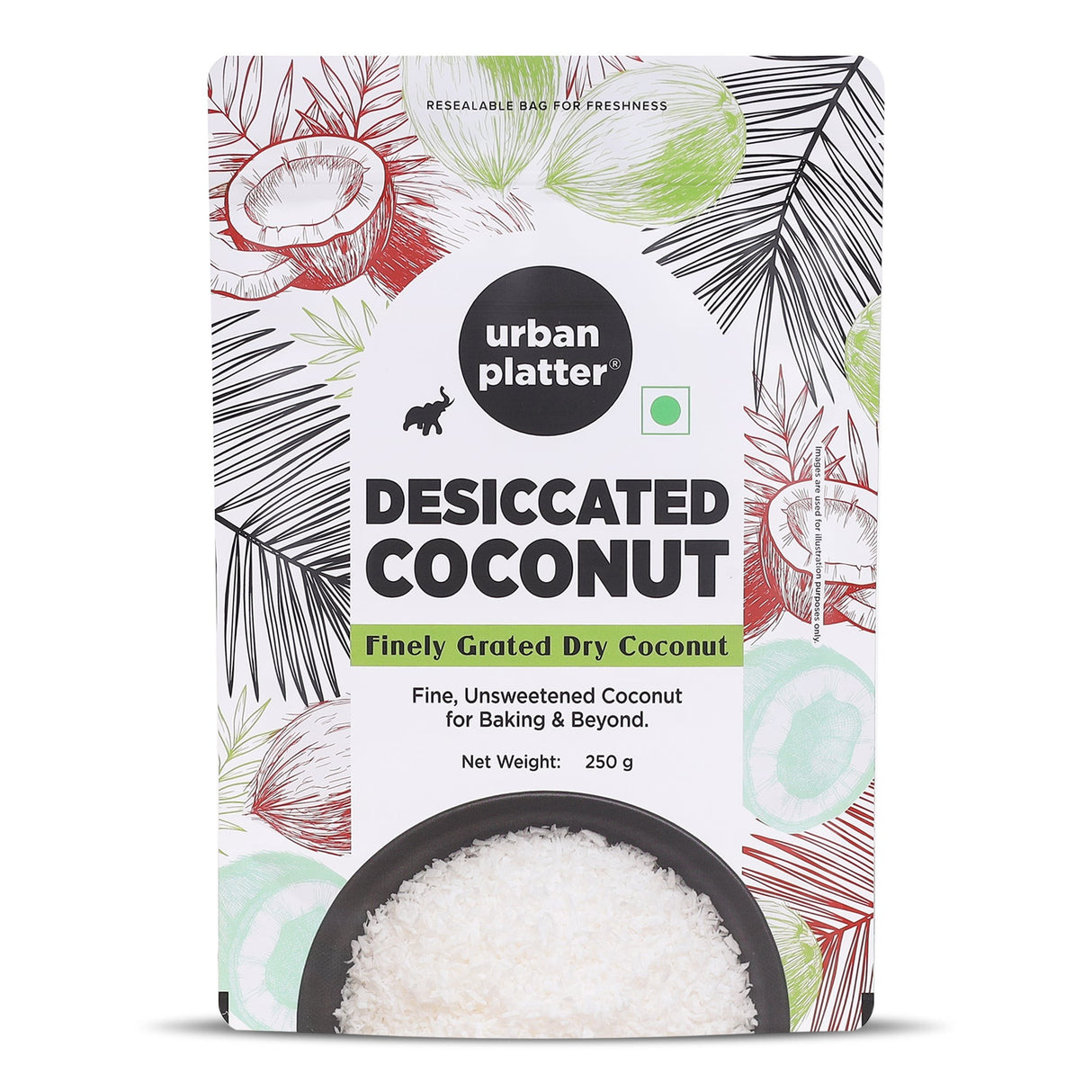 Urban Platter Desiccated Coconut 250g