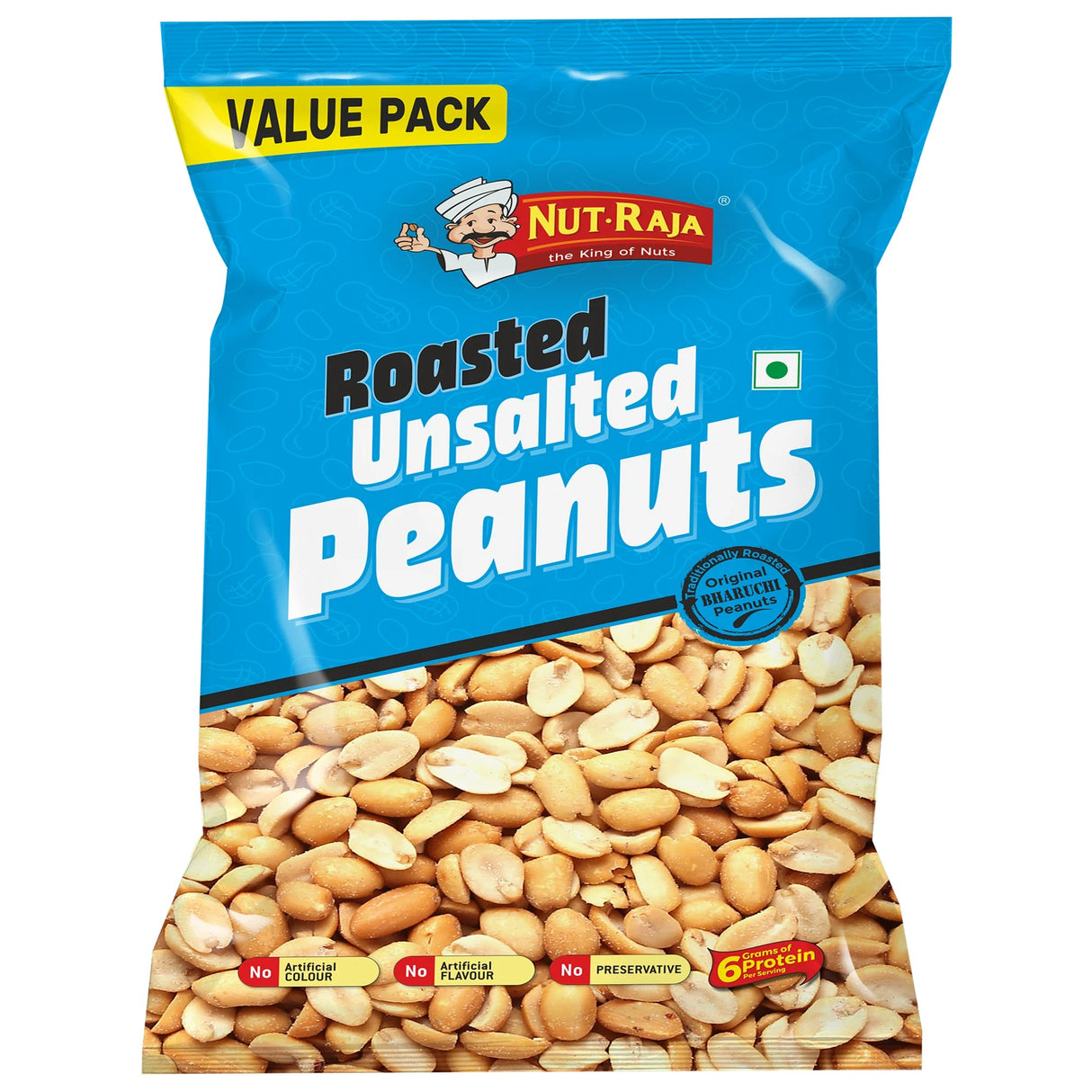 Jabsons Roasted Unsalted Peanuts 320g