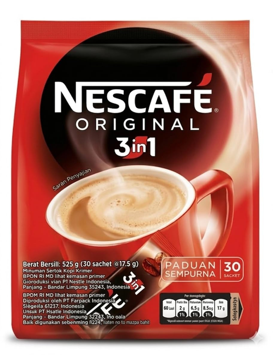 Nescafe 3 in 1 Original 10 Sachets 175g