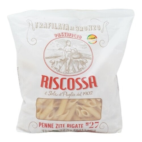 Riscossa Bronzocut Penne Zite Rigate Pasta 500g