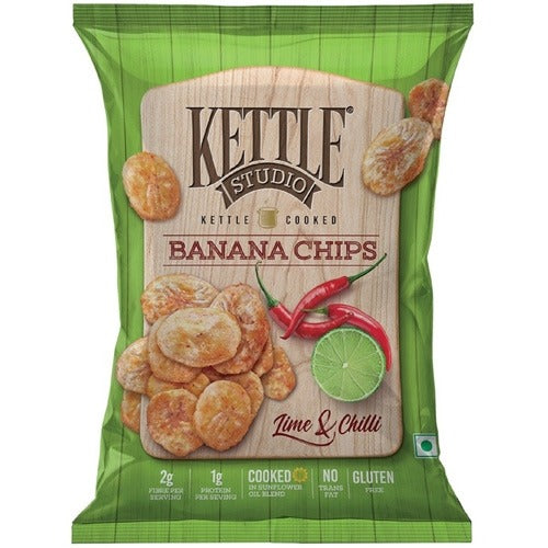 Kettle Banana Chips Lime&Chilli 150g
