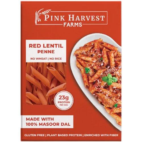 Pink Harvest Red Lentil Penne 200g