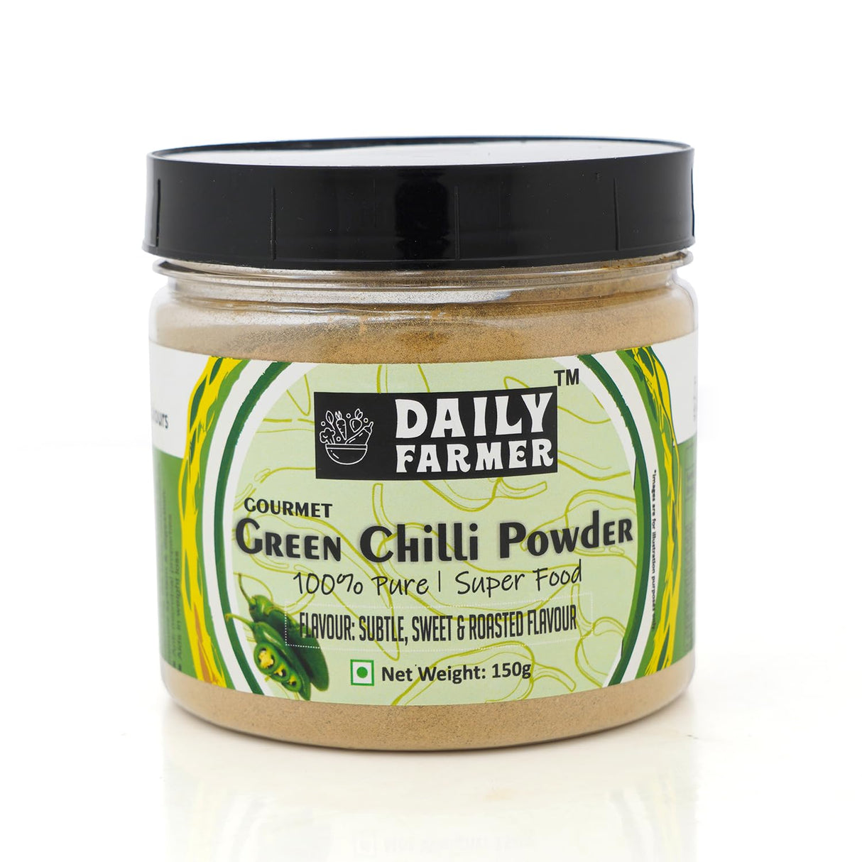 Daily Farmer Green Chilli Powder 150g