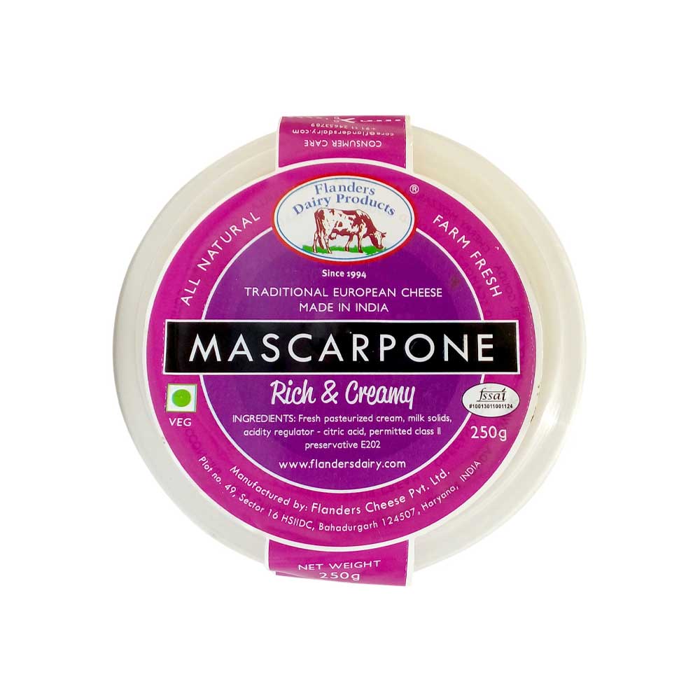 Flanders Mascarpone Rich&Creamy 250g