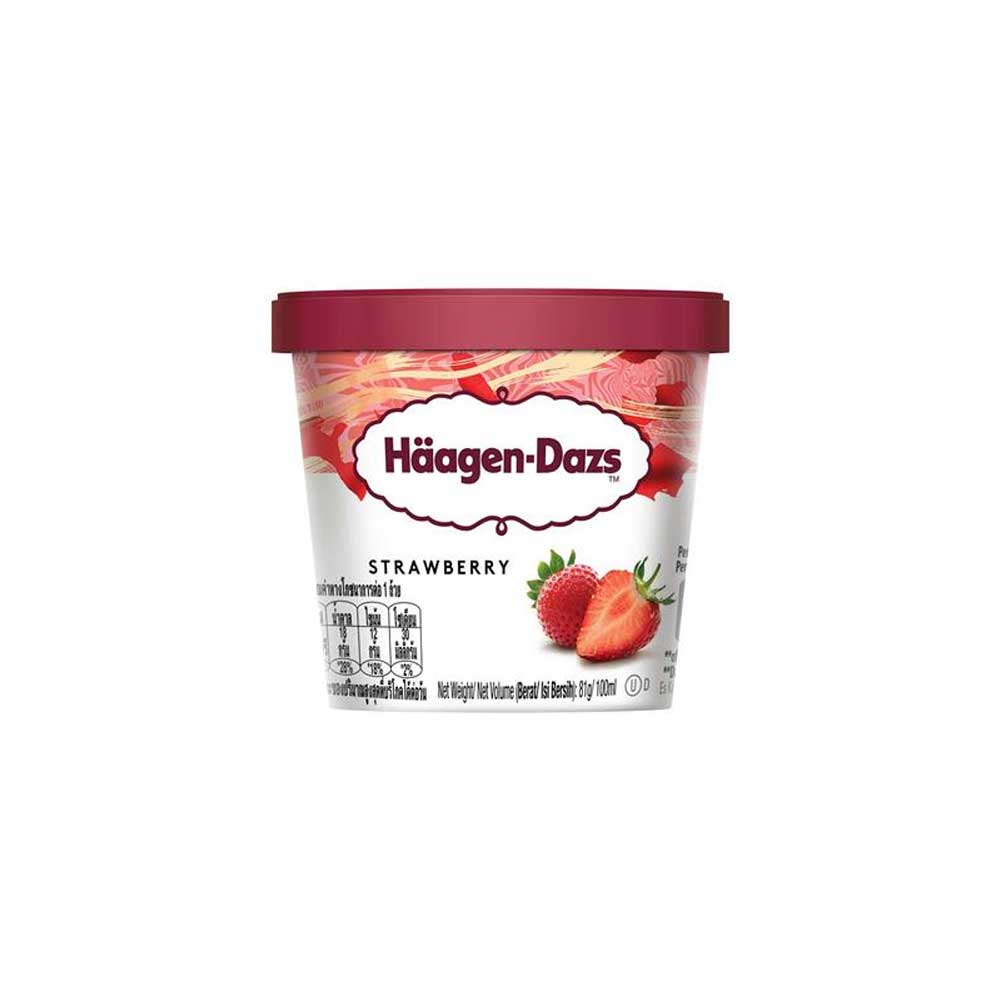 Haagen Dazs Strawberry 100ml