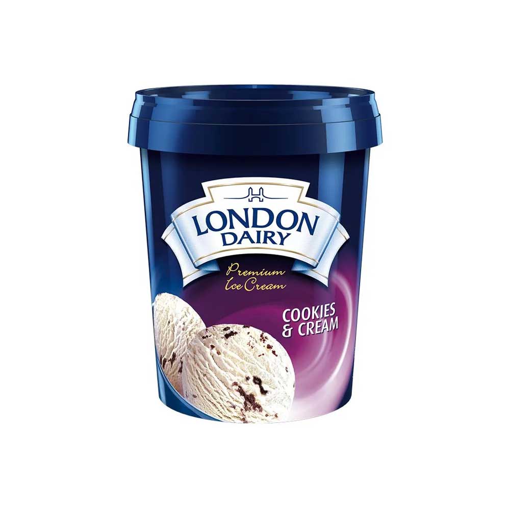 London Dairy Cookies And Cream 500ml