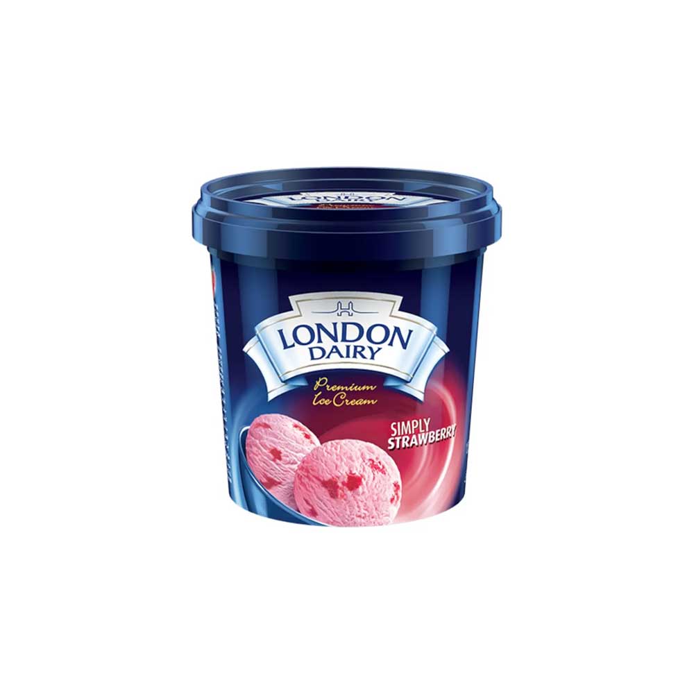 London Dairy Simply Strawberry 125ml