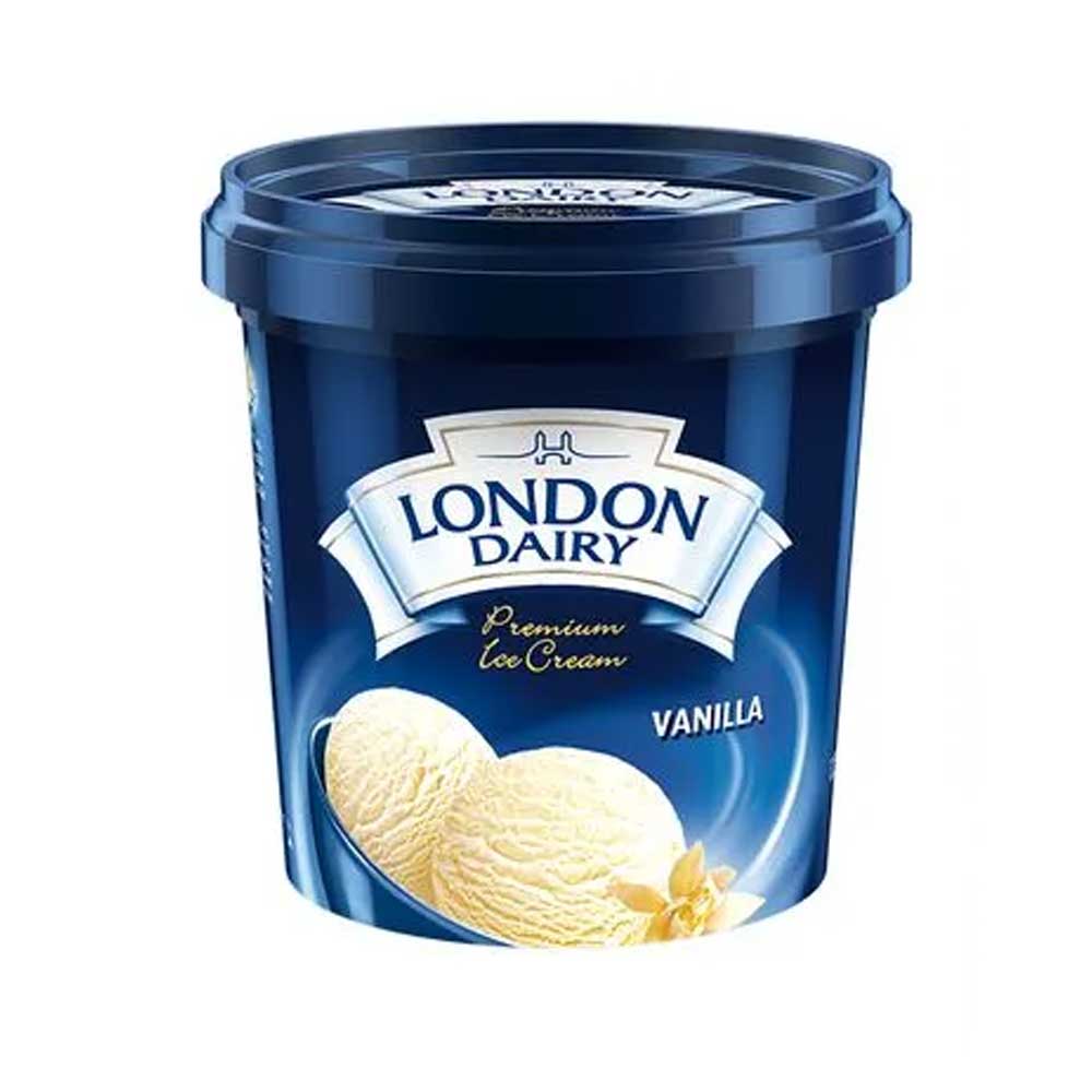 London Dairy Premium Vanilla Cup 1000ml