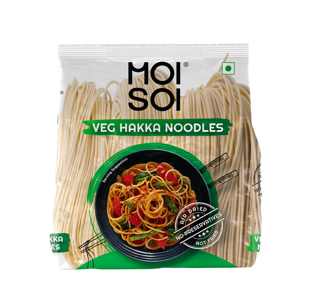 Moi Soi Veg Hakka Noodless 500g