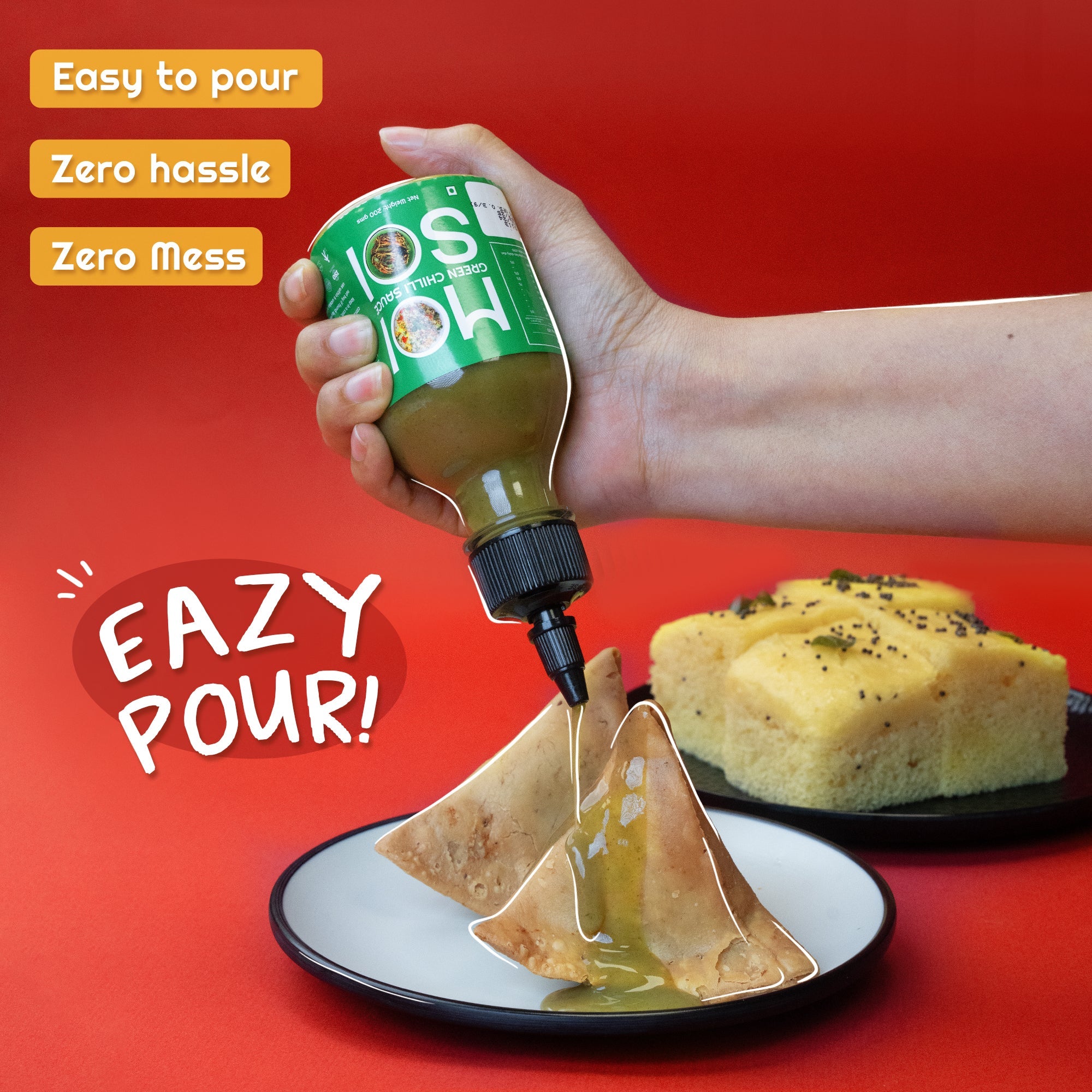 Moi Soi Green Chilli Sauce 600g