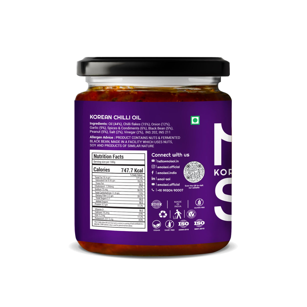 Moi Soi Korean Chilli Oil 175g