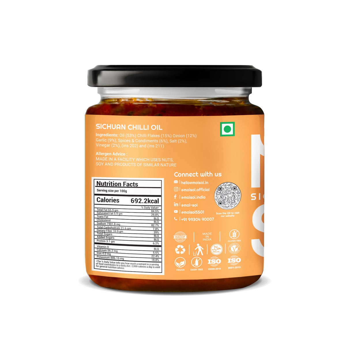 Moi Soi Sichuan Chilli Oil 175g