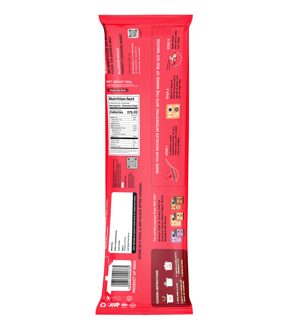 Moi Soi Soba Noodless 150g