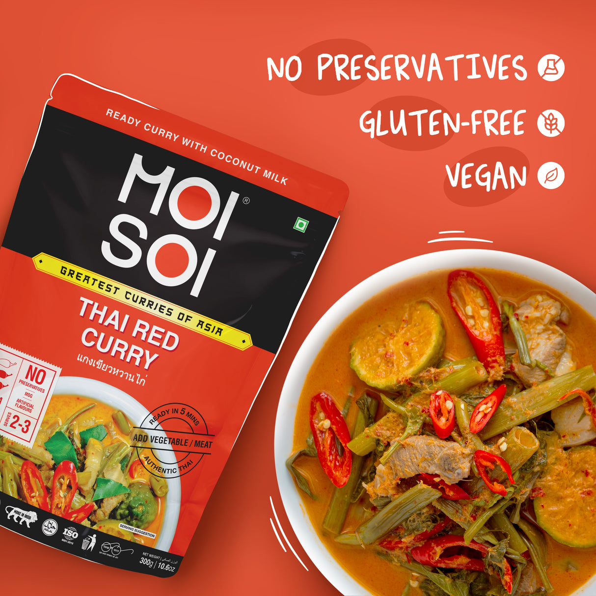 Moi Soi Thai Red Curry 300g