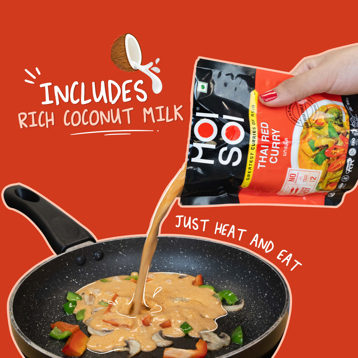 Moi Soi Thai Red Curry 300g