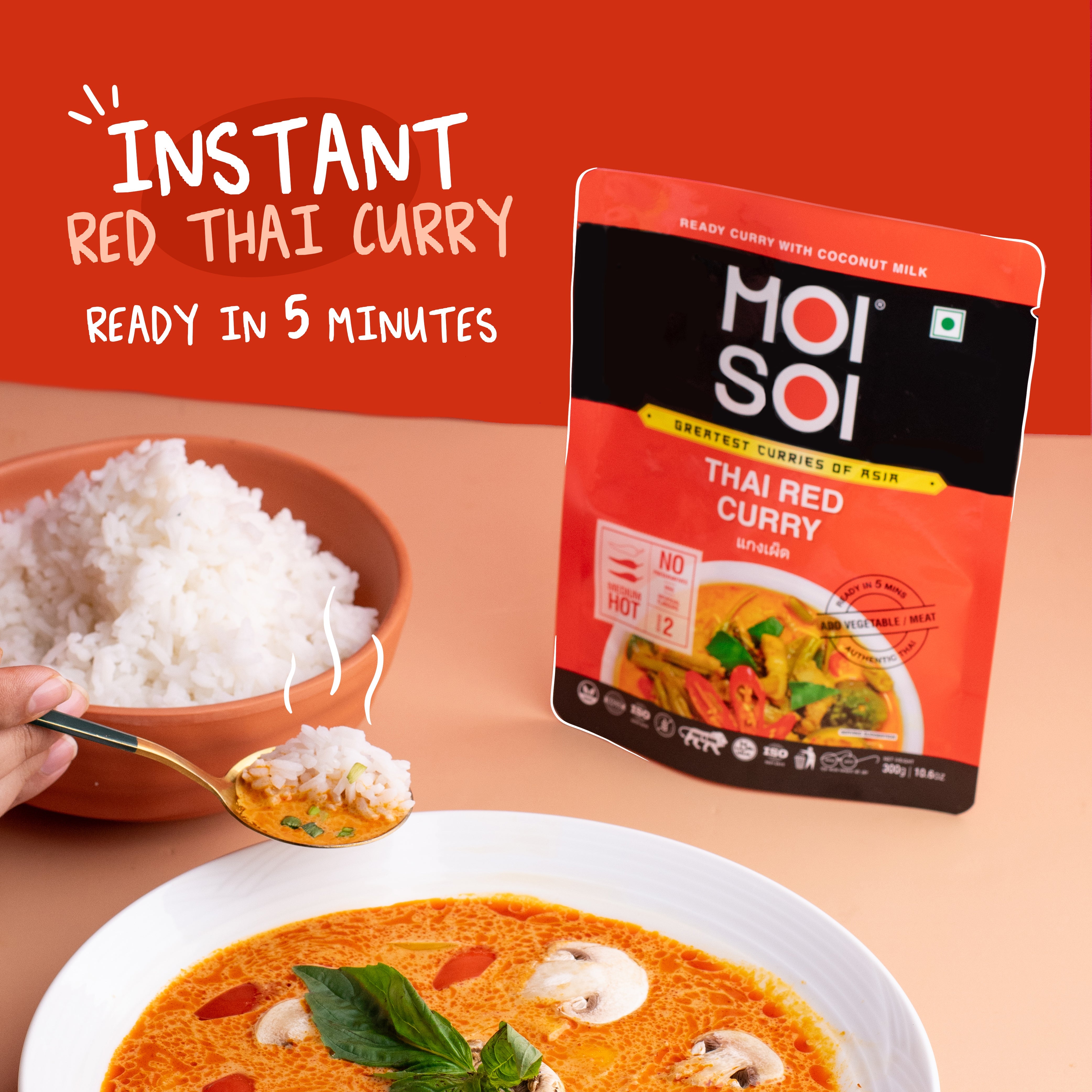 Moi Soi Thai Red Curry 300g