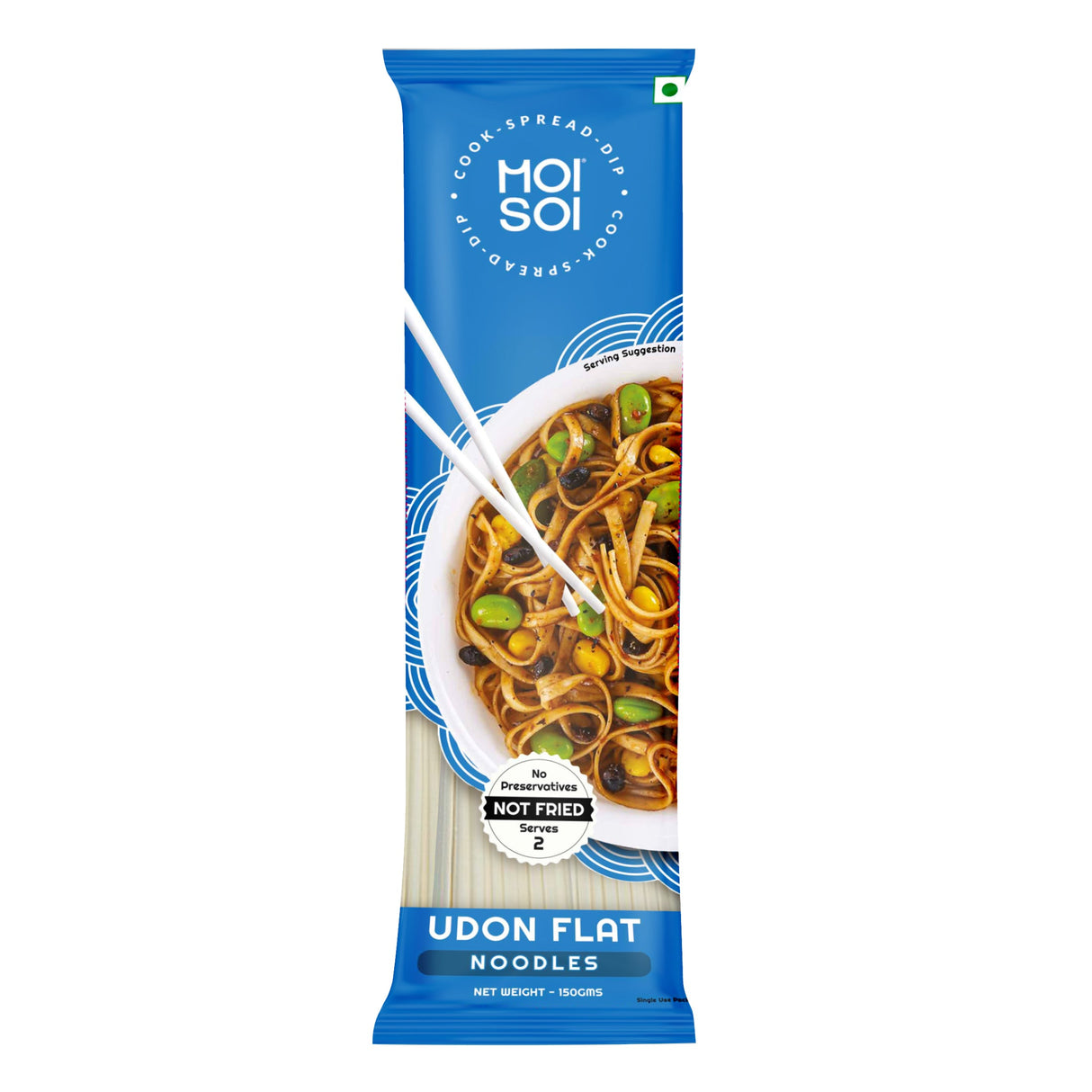 Moi Soi Udon Flat Noodless 150g