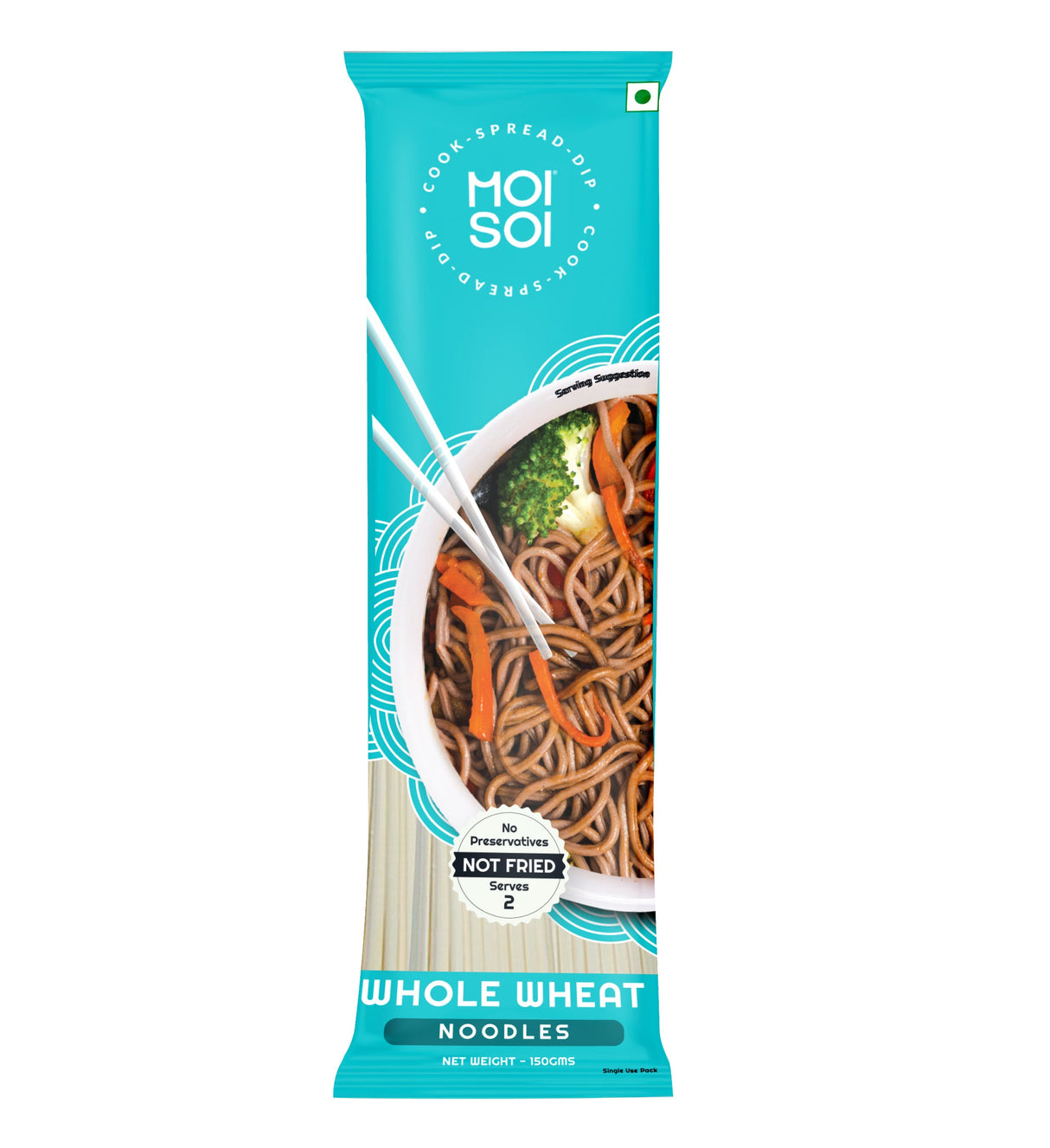 Moi Soi Whole Wheat Noodless 150g