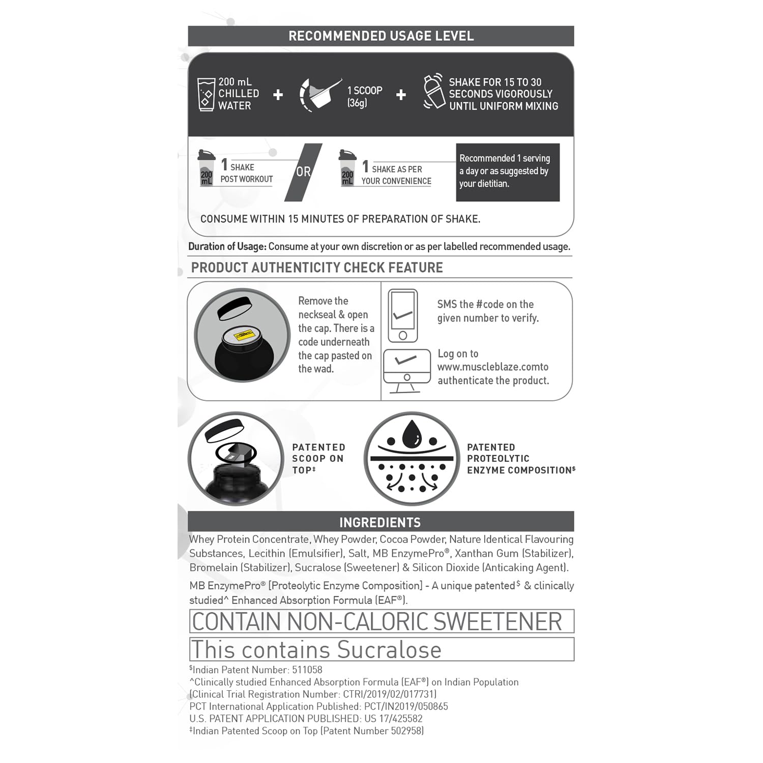 Muscleblaze Biozyme Performance Whey Protein 1Kg