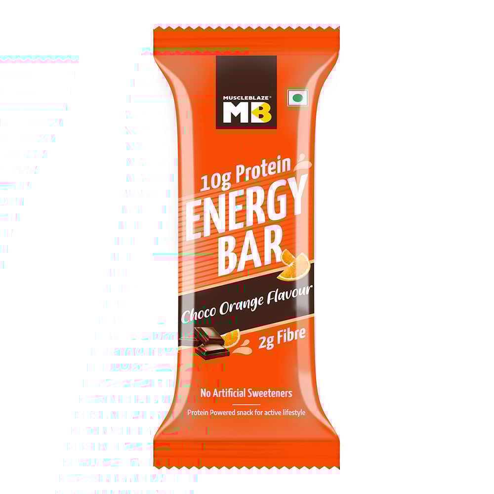 Muscleblaze Choco Orange Flavour 10g Protein Energy Bar 50g