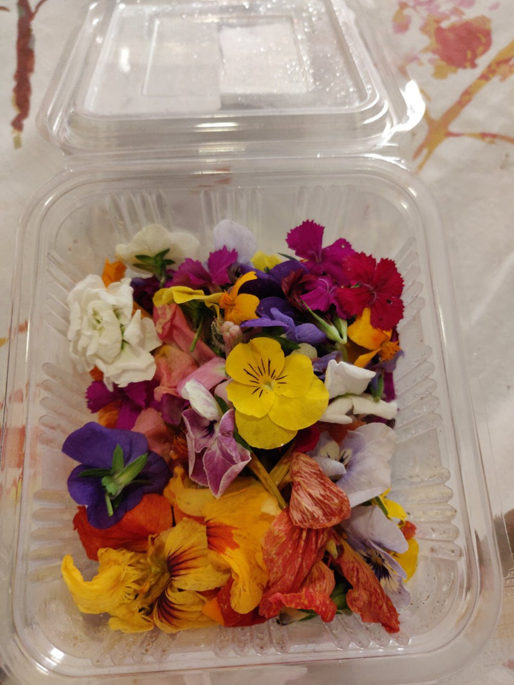 Fresh Edible Flower 1 Box