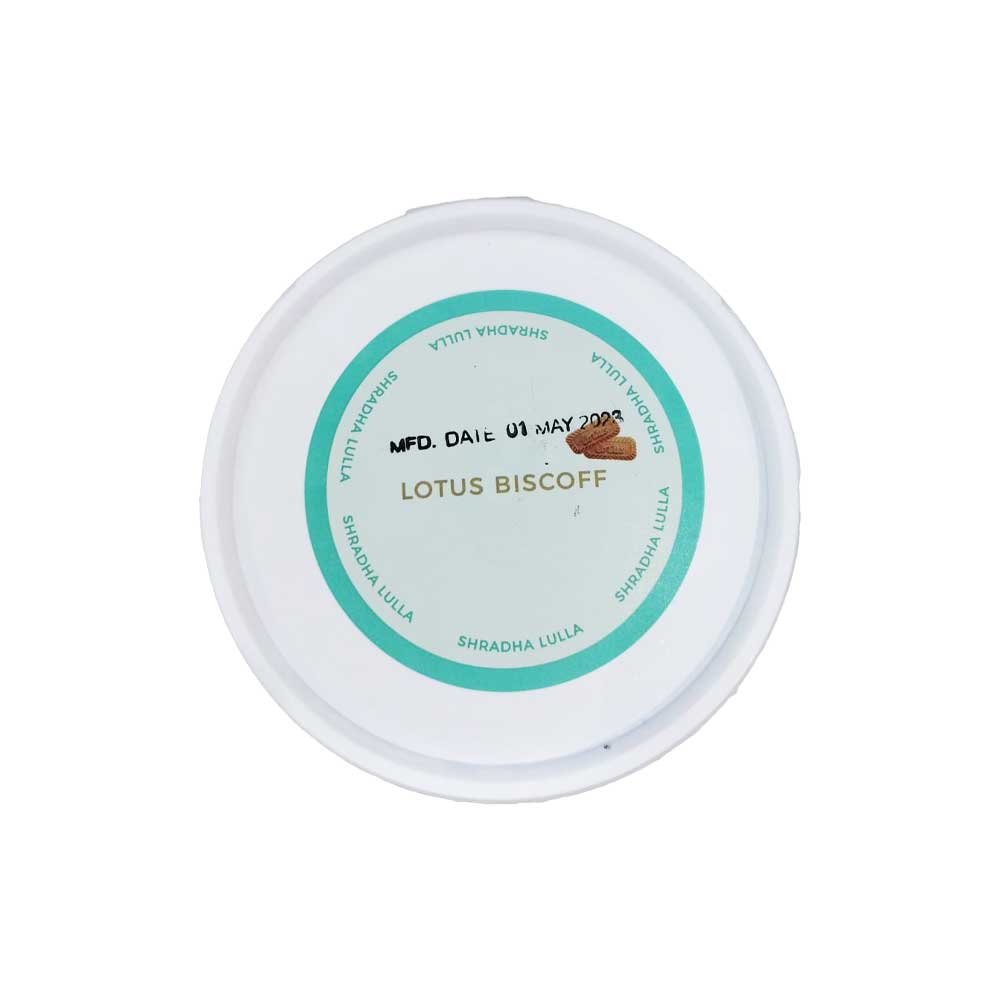 Shradha Lulla Lotus Biscoff Ice Cream 500ml
