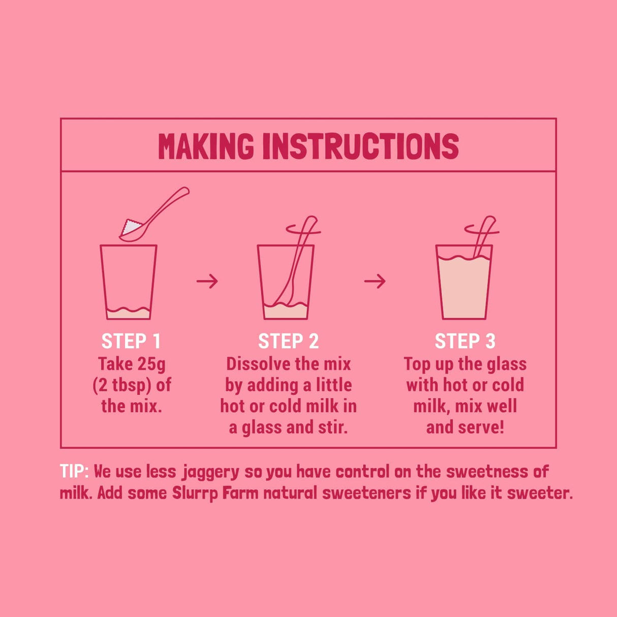 Slurrp Farm Magic Millet Strawberry Milk Mix 250g