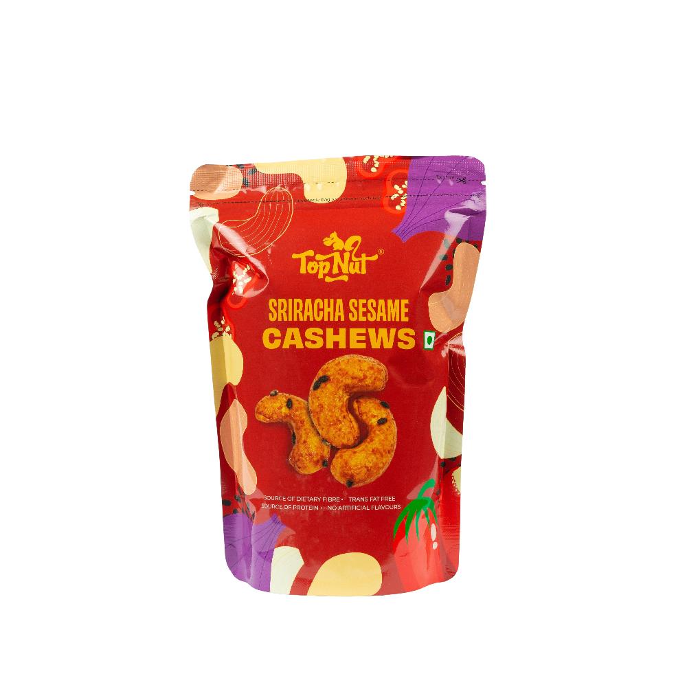Top Nut Sriracha Sesame Cashews 180g