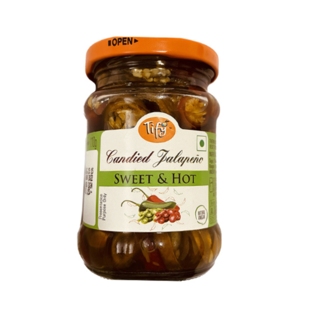 Tify Sweet and Hot Candied Jalapeno 210g