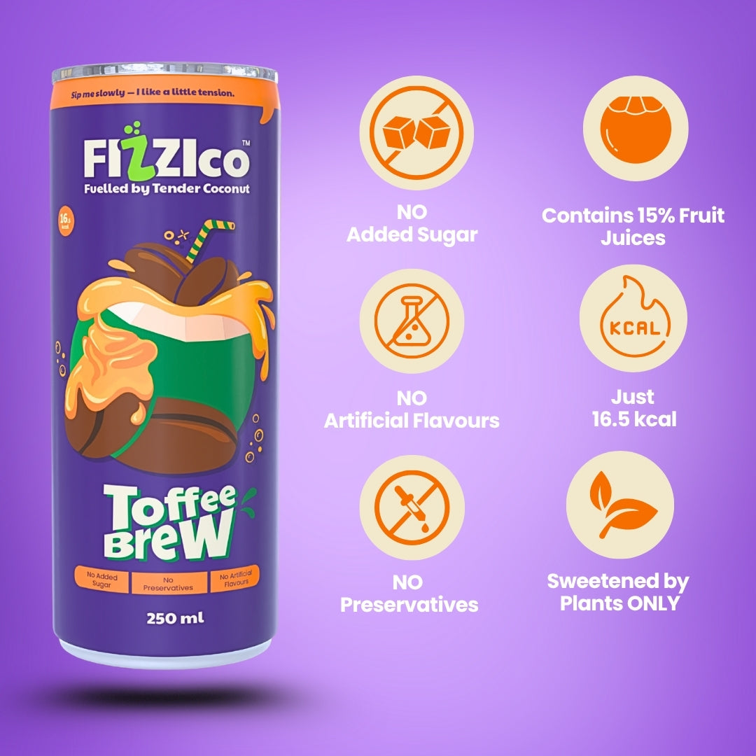 Fizzico Toffee Brew 250ml