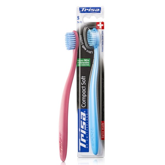 Trisa Compact Soft Toothbrush 691534