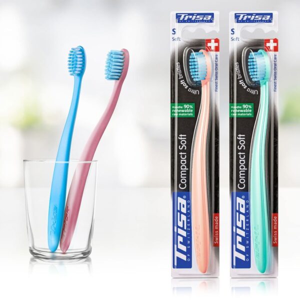Trisa Compact Soft Toothbrush 691534